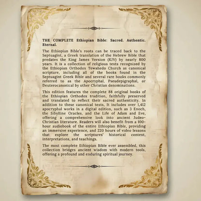 Complete Ethiopian Bible