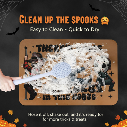 Funny Halloween Mat