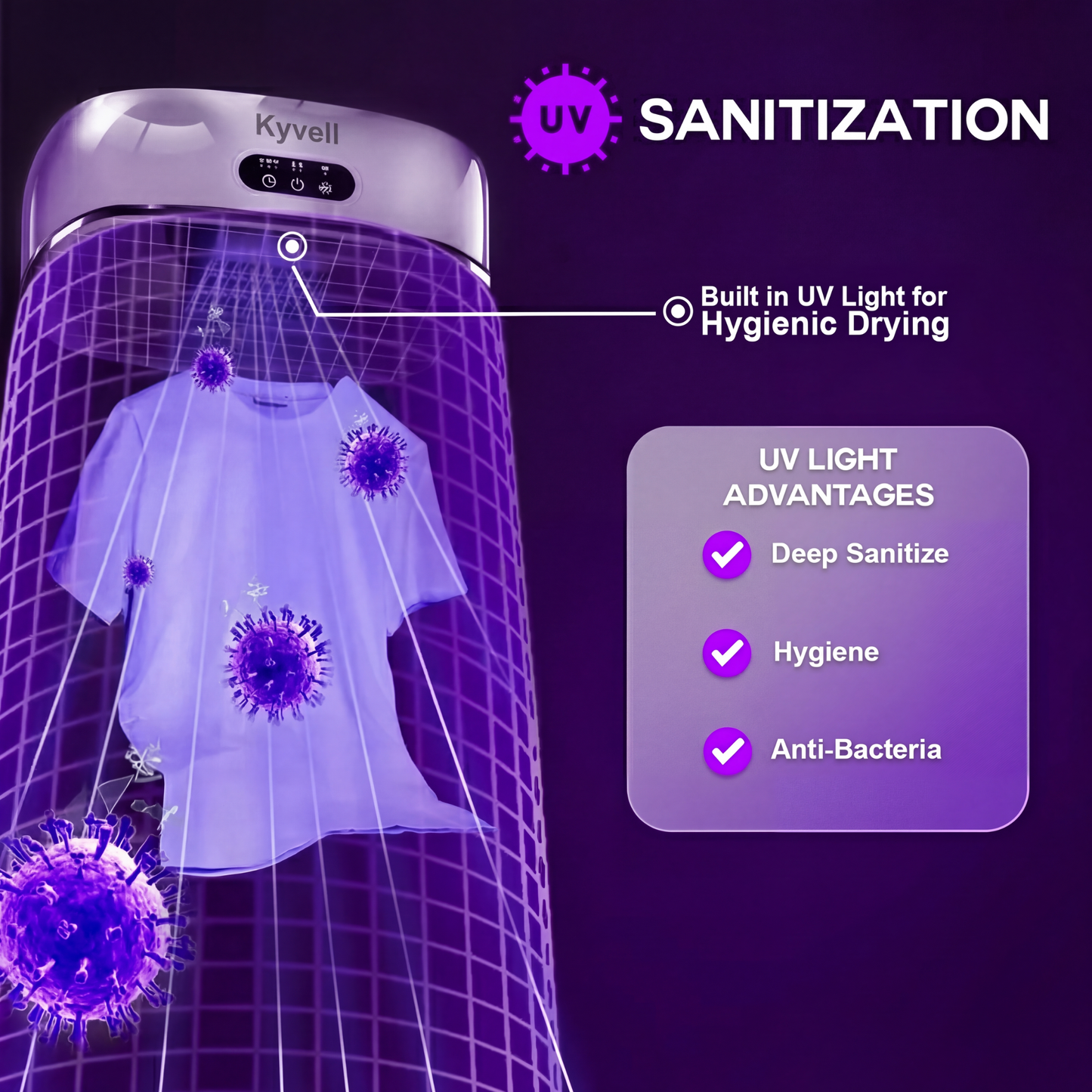 Kyvell™ Portable Clothes Dryer