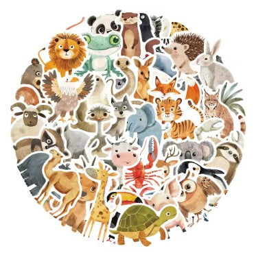 Animal Sticker Pack (50 pc)