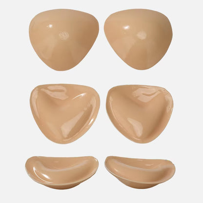 2024 New Hot Double Sided Adhesive Sticky Bra Inserts Push up Thick Sponge Breast Lift Pads Women Swimsuit Bikini Cup Enhancer
