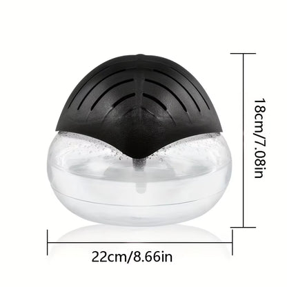 Water Air Purifier- Water Filter Air Washer for and Office, Air Revitalizer Humidifier, Essential Oil Diffuser with 7 Led Nigh